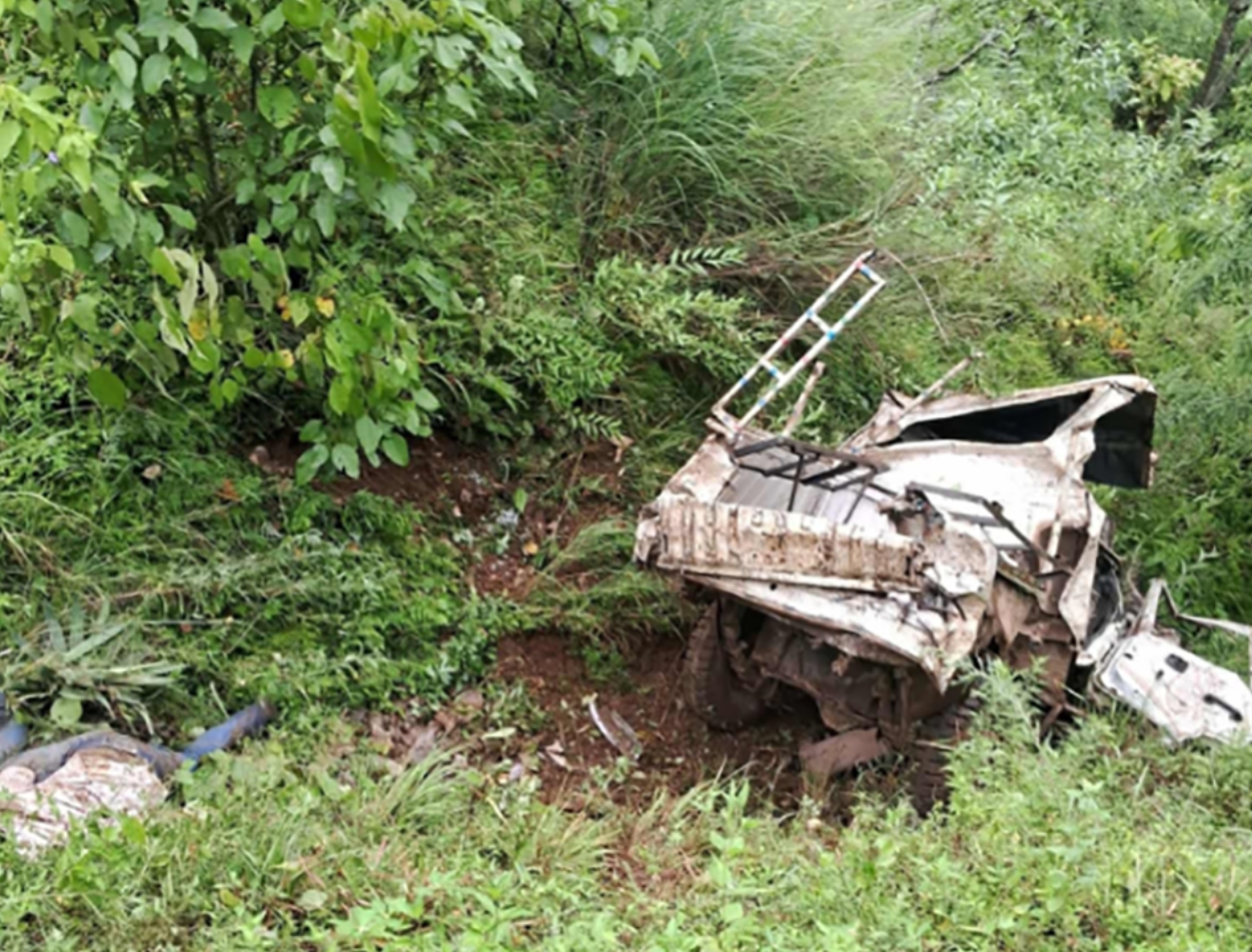 डडेल्धुरामा जिप दुर्घटना