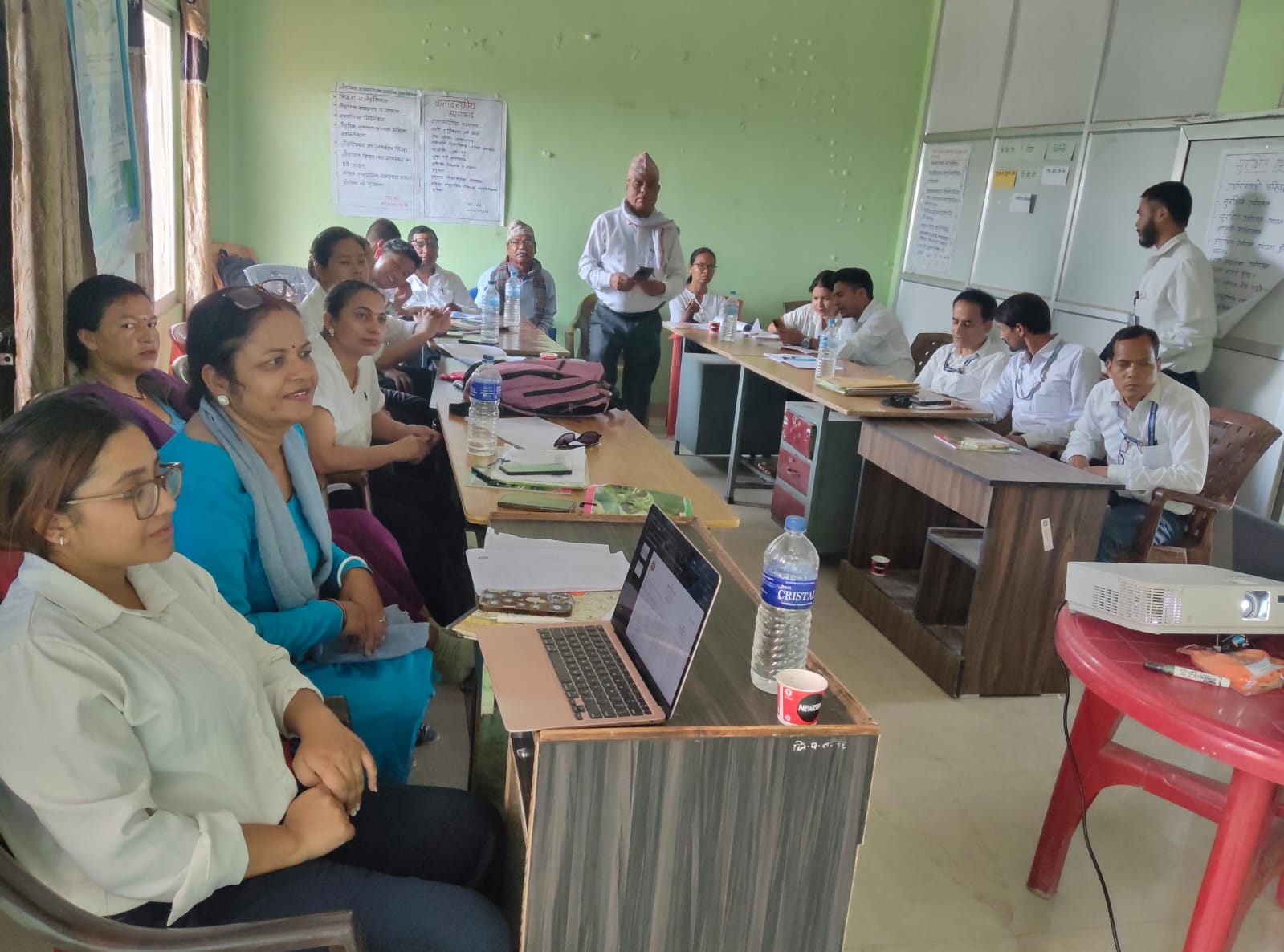 पूर्ण खोप सुनिश्चित गाउँपालिका घोषणा कार्यक्रम सफल बनाउन बढैयातालमा समीक्षा