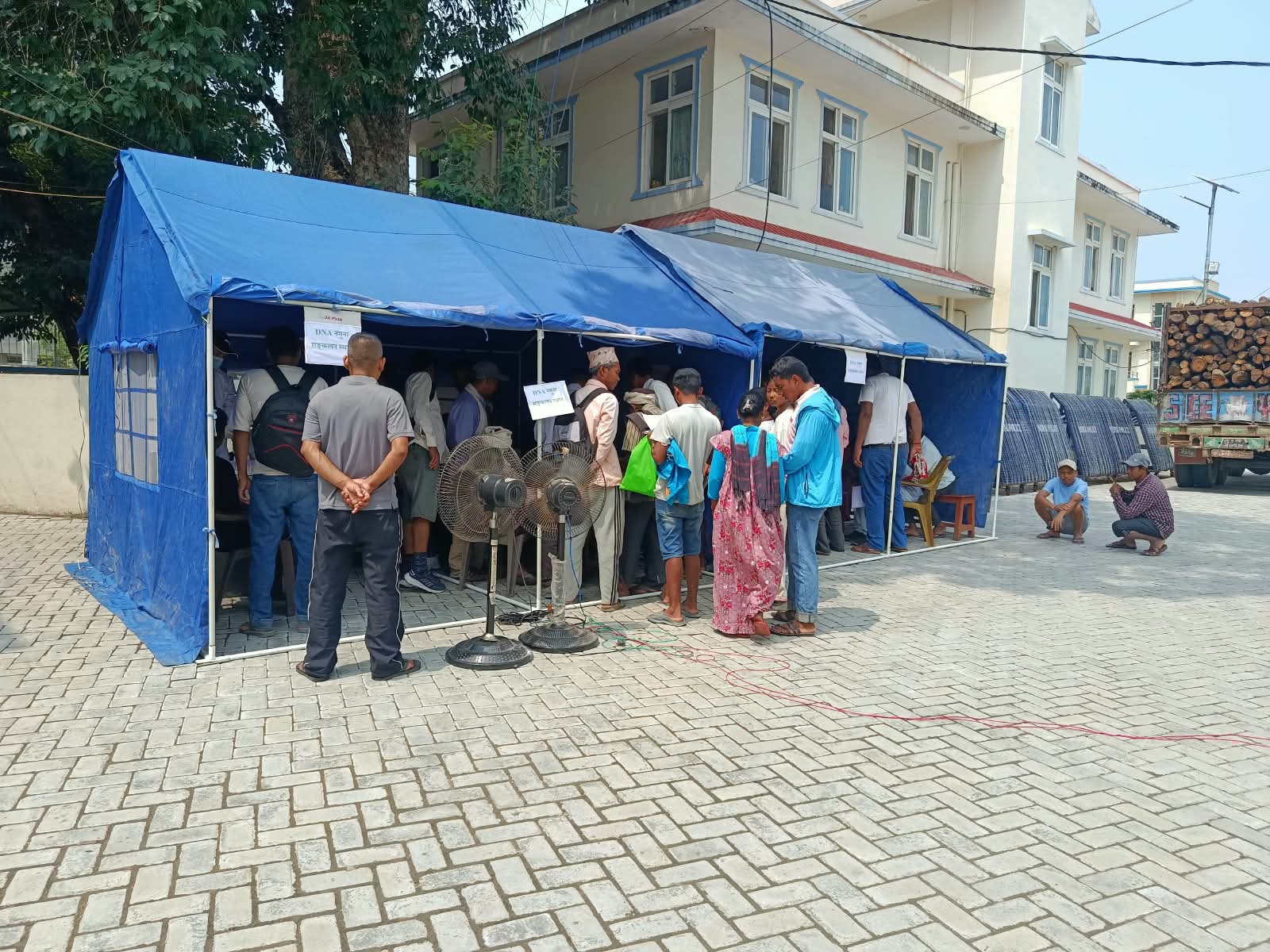 डीएनए परीक्षणको लागि आफन्तको नुमना संकलन